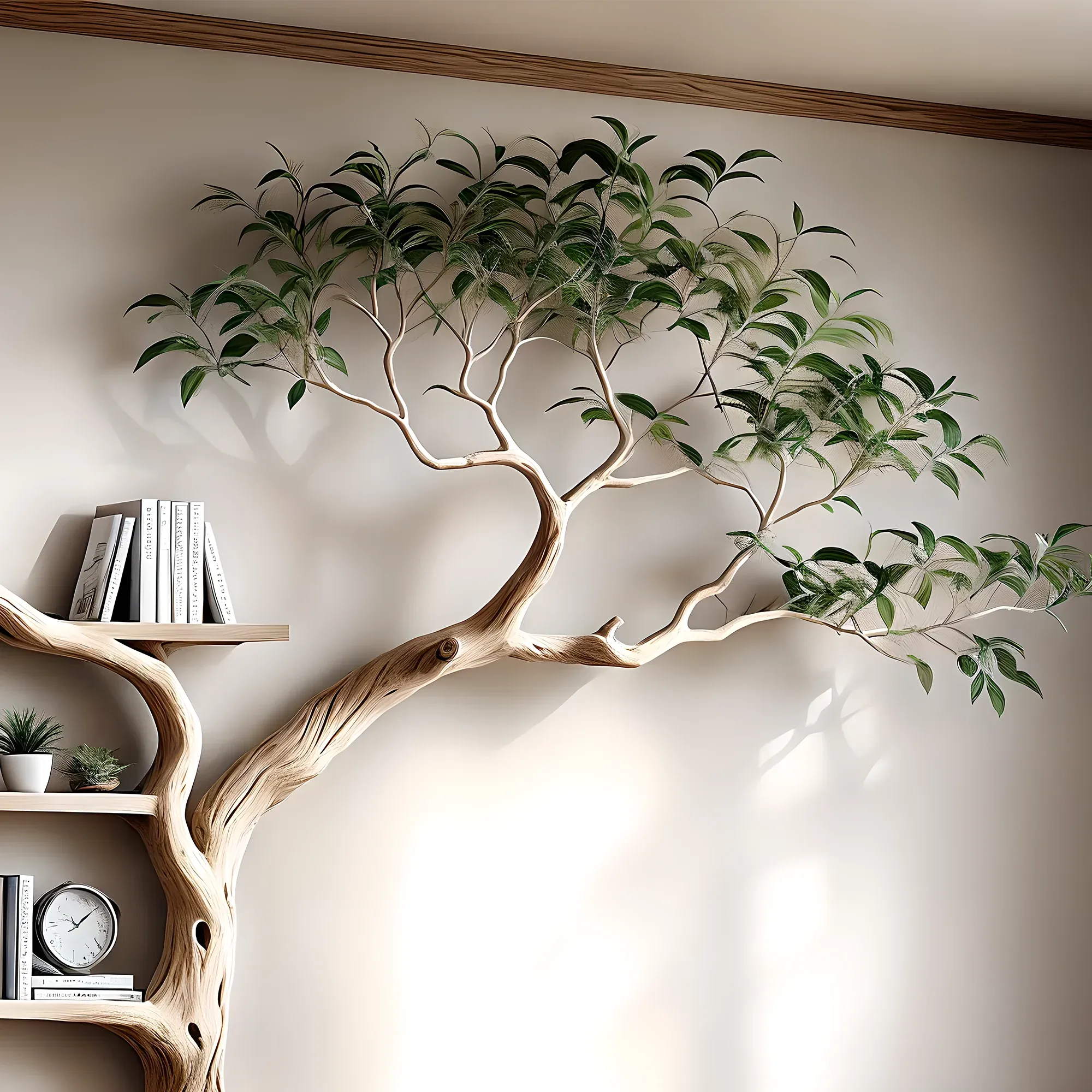 Children’s Wall-Mounted Bookshelf – Space Saving