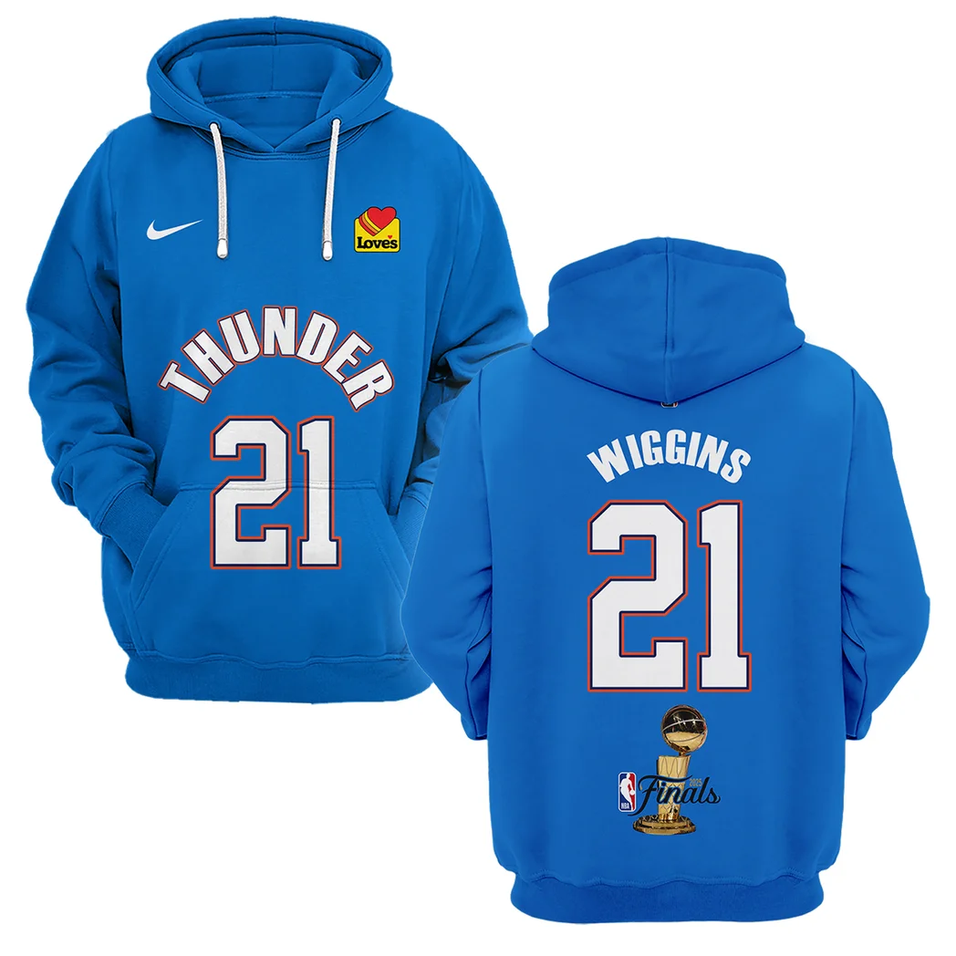 Aaron Wiggins Hoodie NBA 2025 For Fan Aaron Wiggins HVN1087AW062325HOD