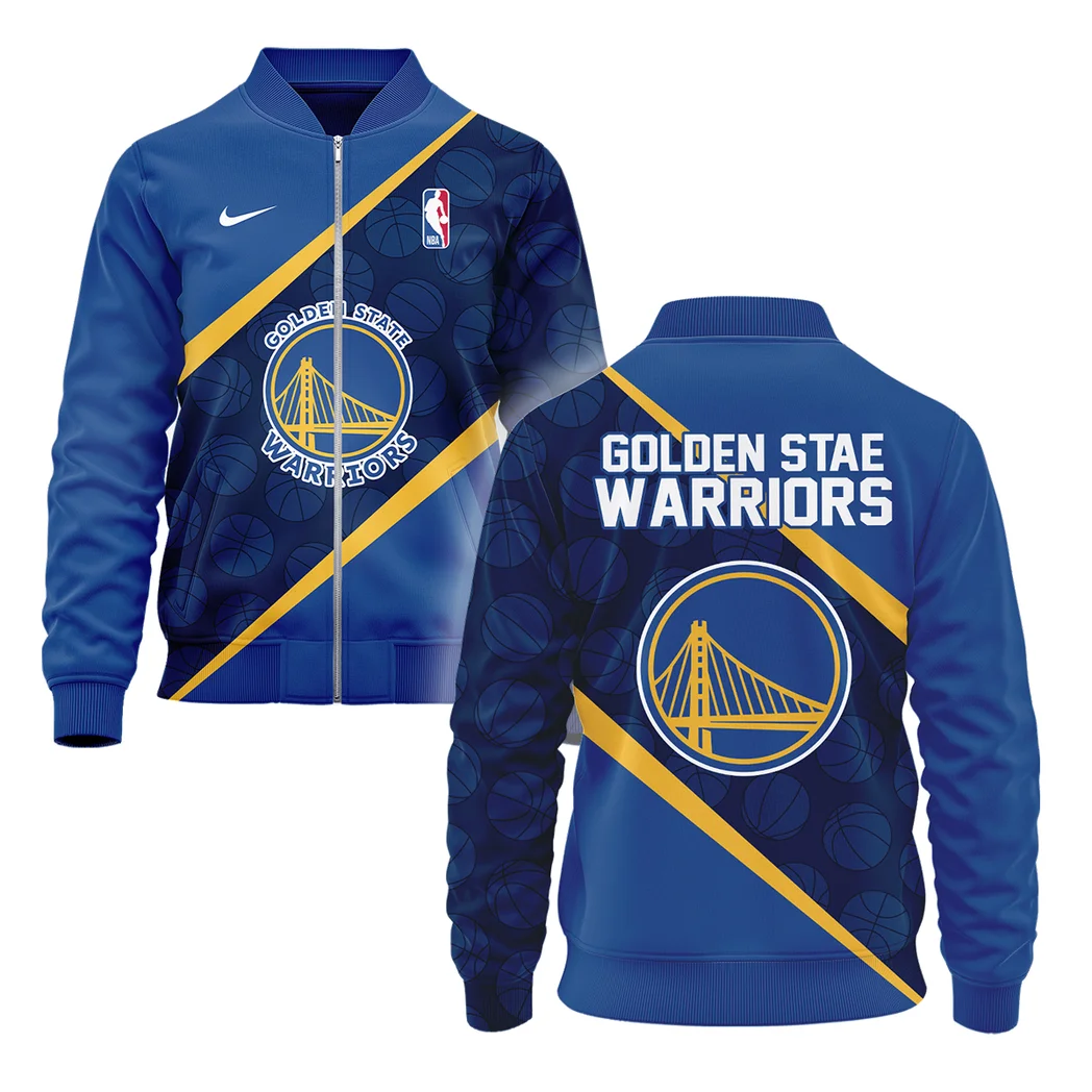 Basketball Bomber Jacket NBA 2025 For Fan Basketball HVN1062GSW061225BOB