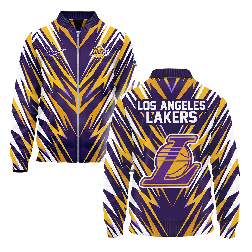 Basketball Bomber Jacket NBA 2025 For Fan Basketball HVN1063LAL061225BOB
