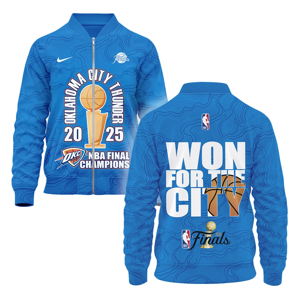 Basketball Bomber Jacket NBA 2025 For Fan Basketball HVN1089OKC062425BOB