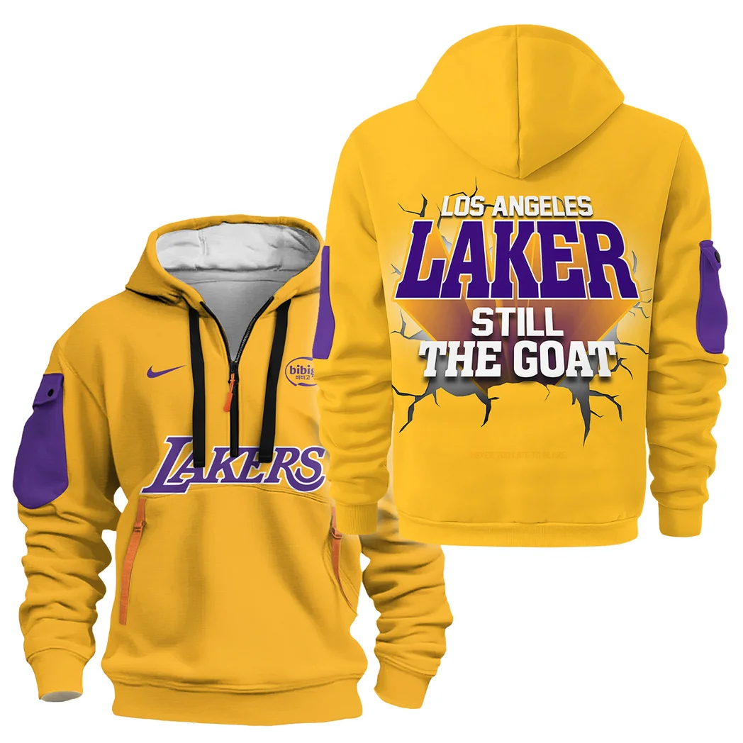 Basketball Hoodie Half Zipper NBA 2025 For Fan Basketball HVN1030LK053025HODZ