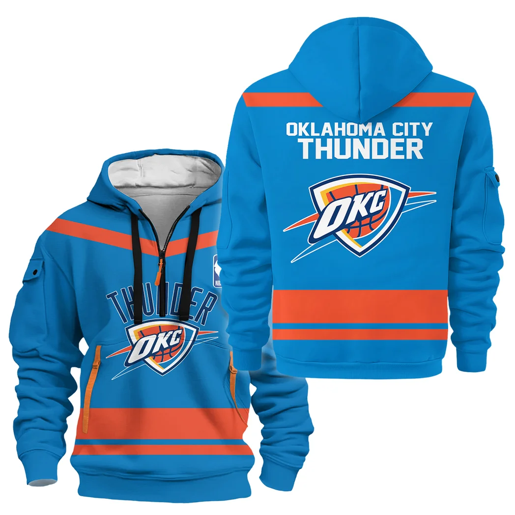 Basketball Hoodie Half Zipper NBA 2025 For Fan Basketball HVN1055OCT060725HODZ
