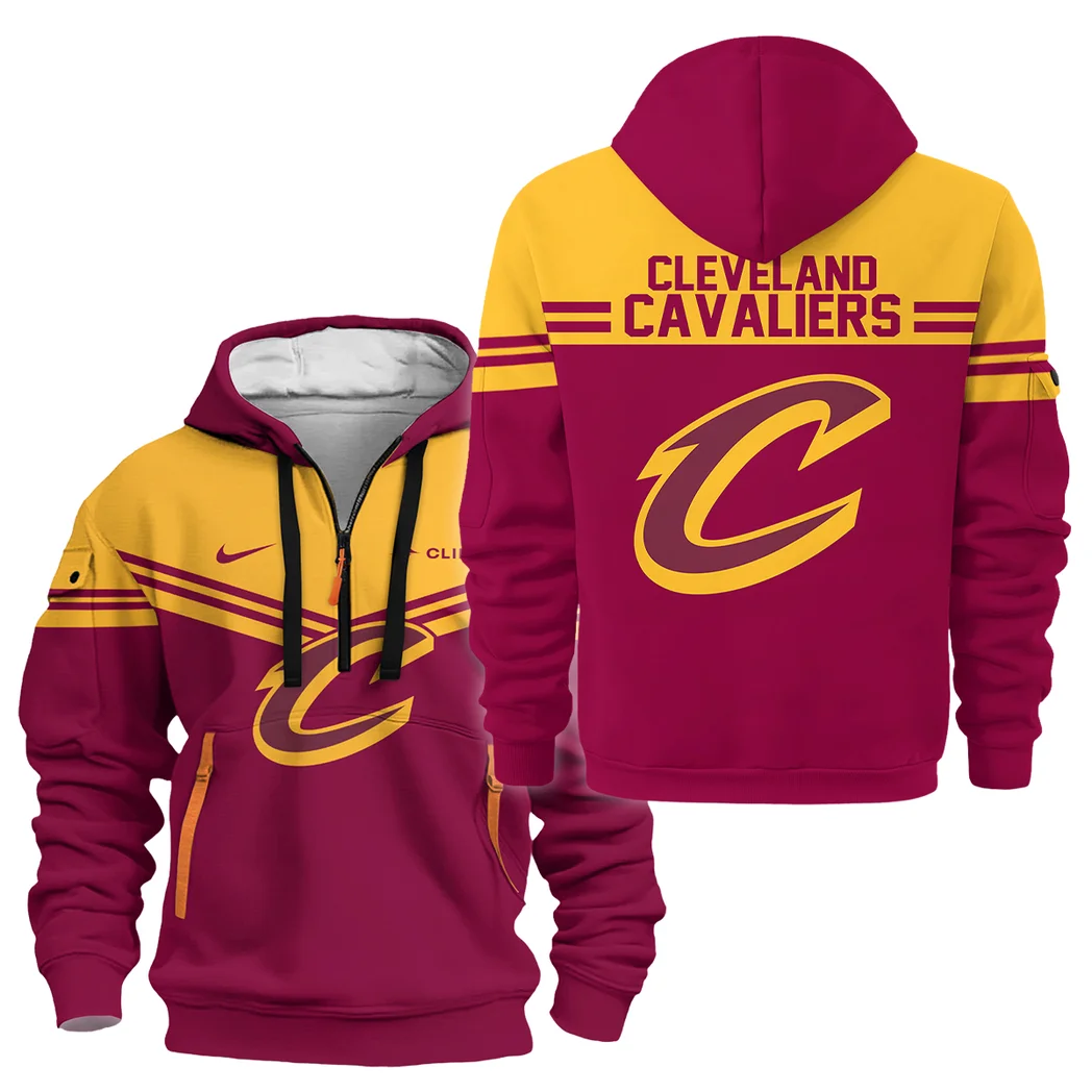 Basketball Hoodie Half Zipper NBA 2025 For Fan Basketball HVN1060CC061125HODZ