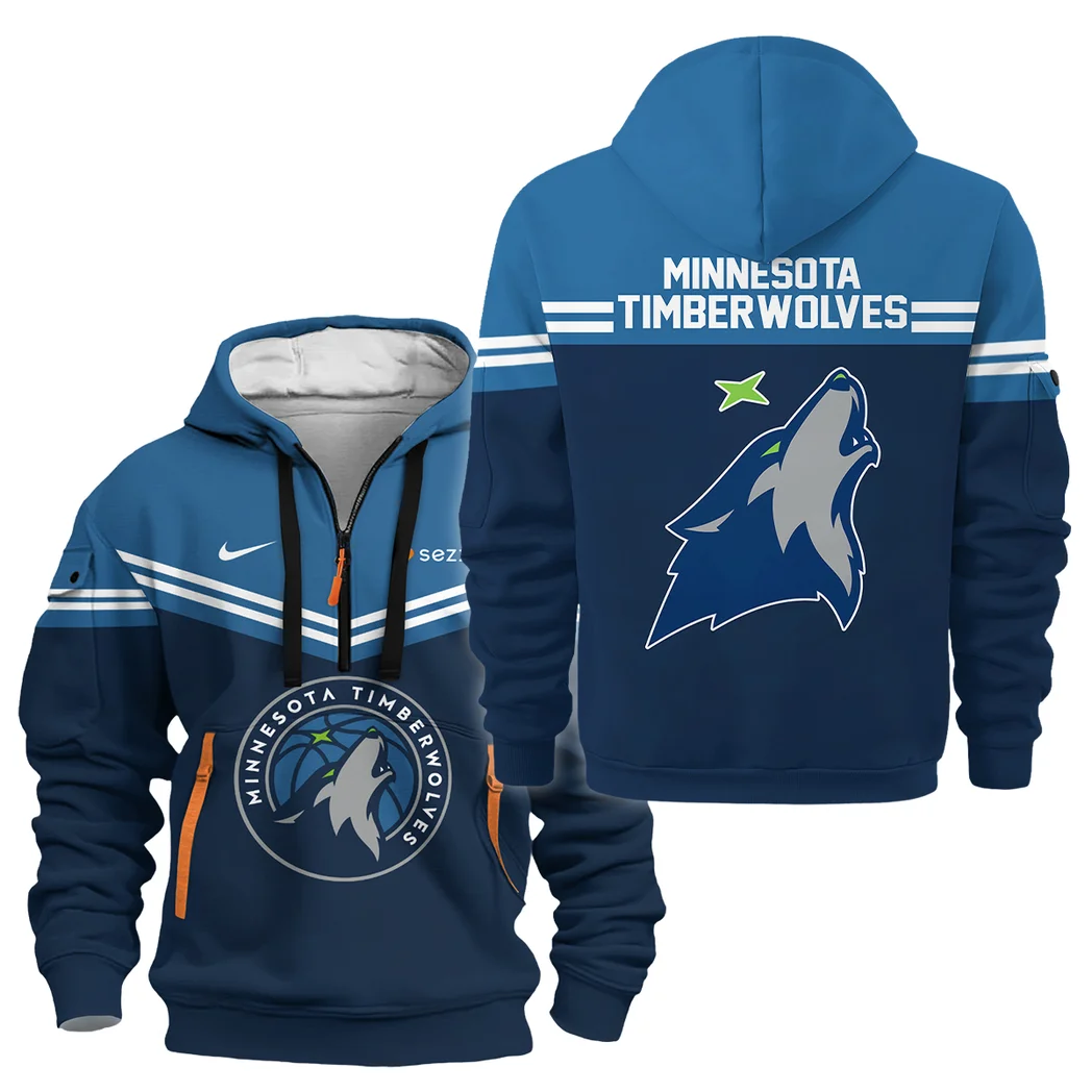Basketball Hoodie Half Zipper NBA 2025 For Fan Basketball HVN1060MT061125HODZ