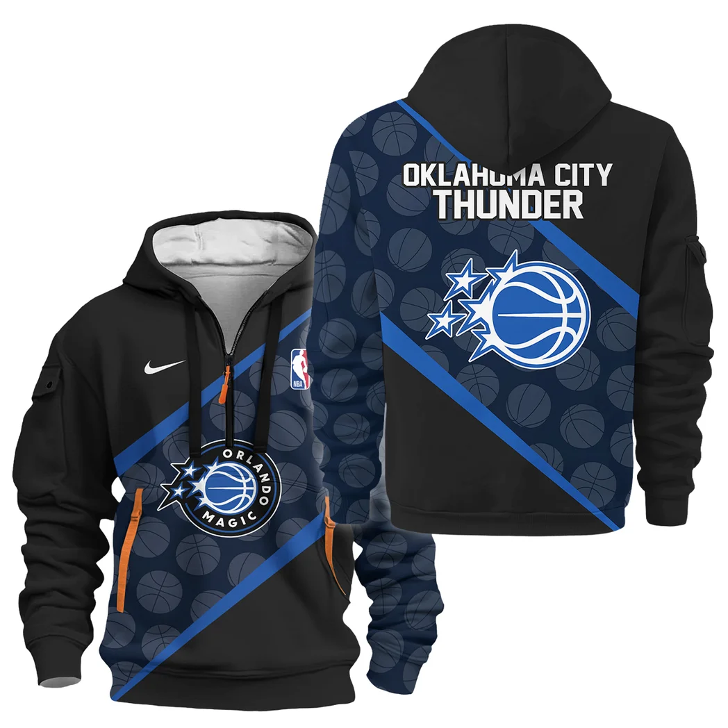 Basketball Hoodie Half Zipper NBA 2025 For Fan Basketball HVN1062OM061225HODZ
