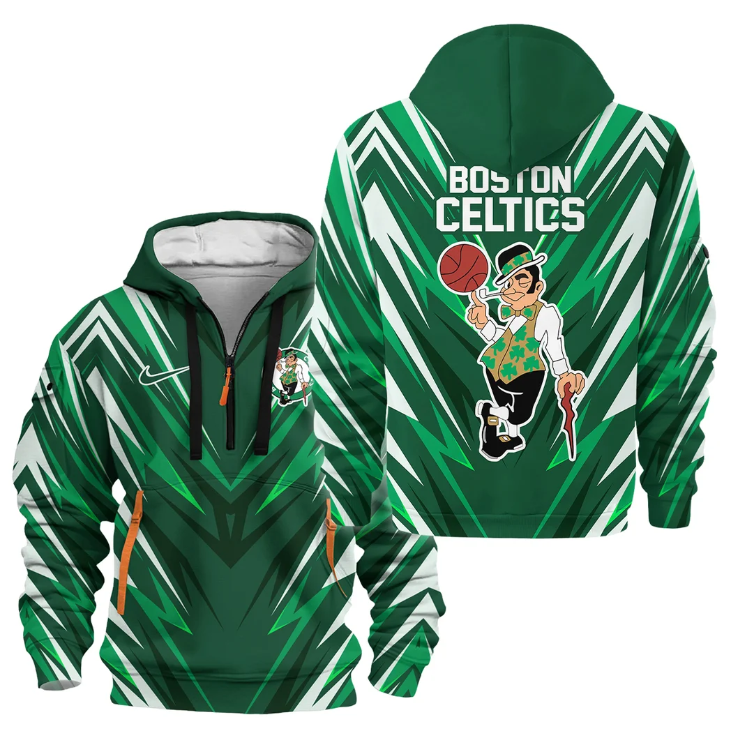 Basketball Hoodie Half Zipper NBA 2025 For Fan Basketball HVN1063BC061225HODZ