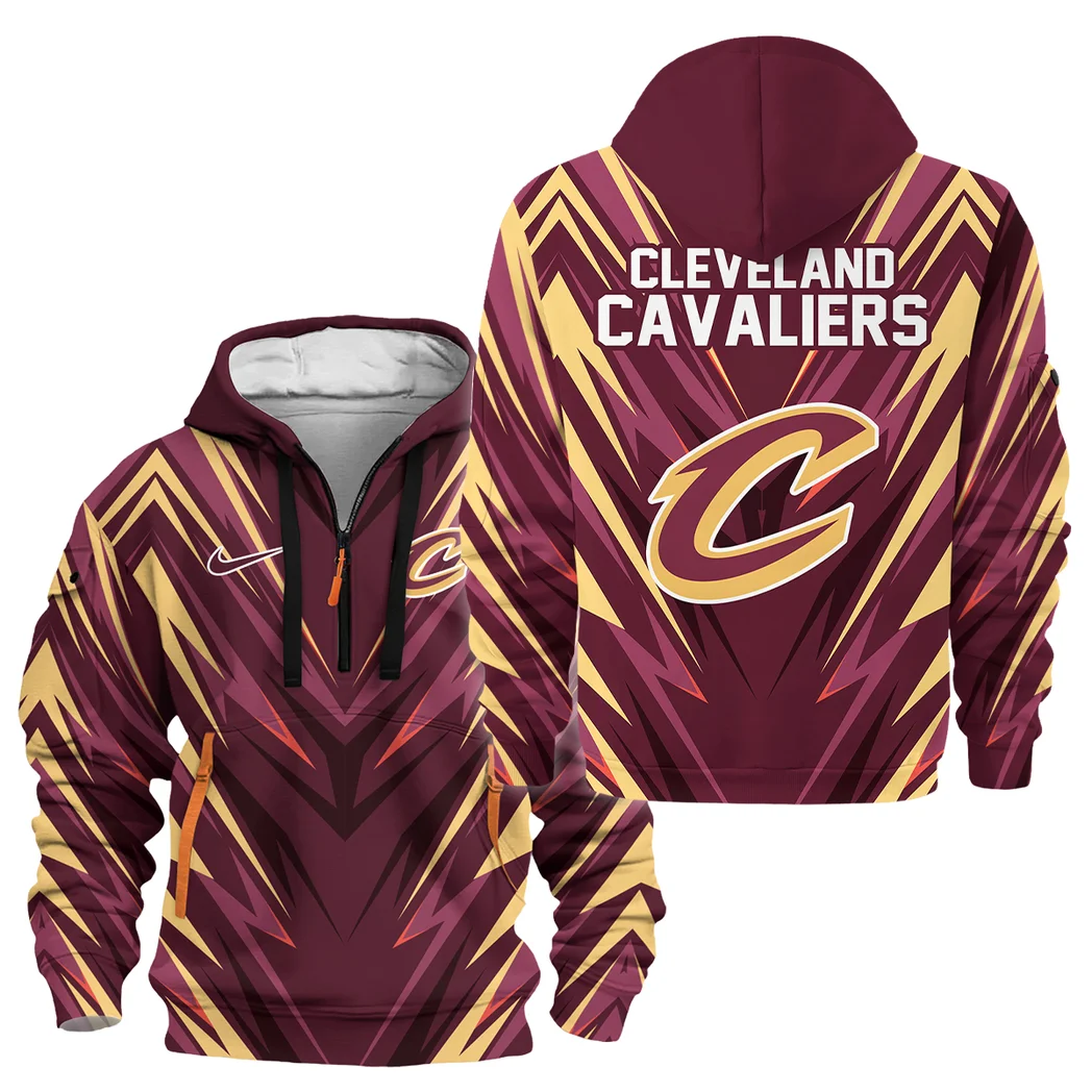 Basketball Hoodie Half Zipper NBA 2025 For Fan Basketball HVN1063CC061225HODZ