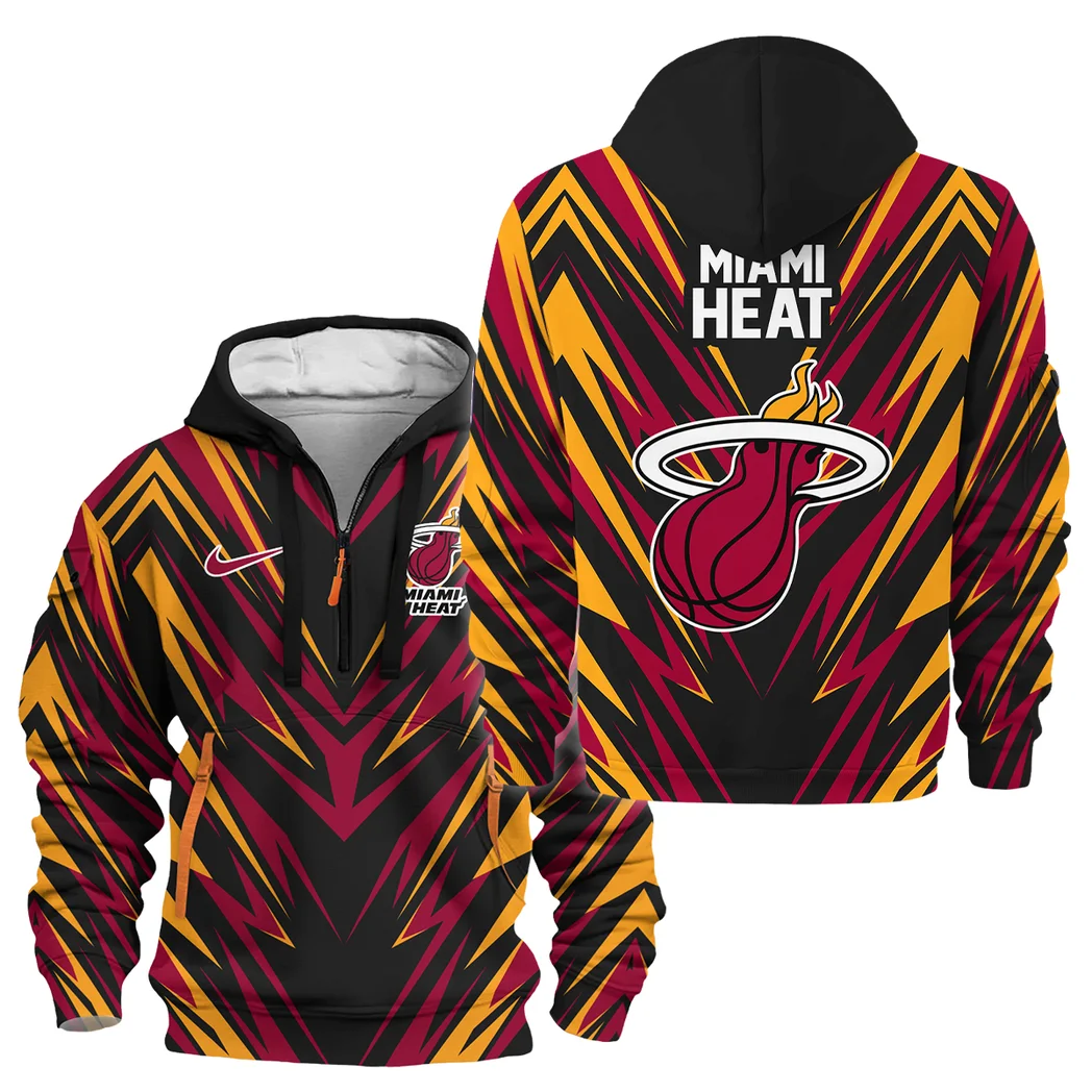 Basketball Hoodie Half Zipper NBA 2025 For Fan Basketball HVN1063MH061225HODZ