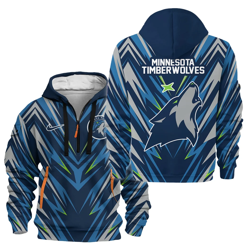 Basketball Hoodie Half Zipper NBA 2025 For Fan Basketball HVN1063MT061225HODZ
