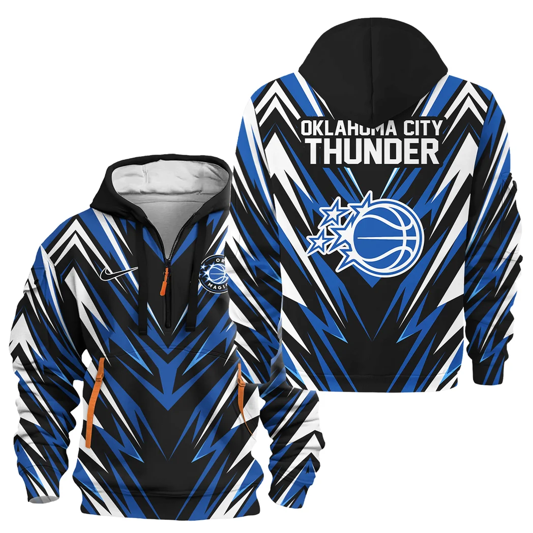 Basketball Hoodie Half Zipper NBA 2025 For Fan Basketball HVN1063OM061225HODZ