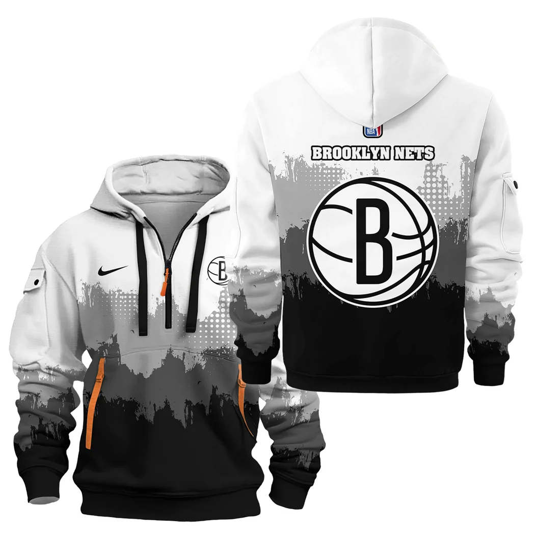 Basketball Hoodie Half Zipper NBA 2025 For Fan Basketball HVN1094BN062625HODZ