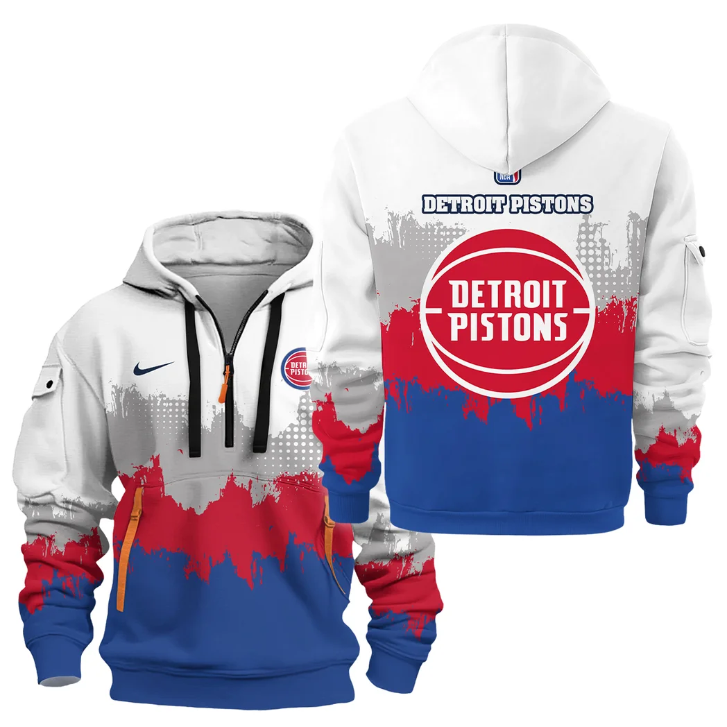 Basketball Hoodie Half Zipper NBA 2025 For Fan Basketball HVN1094DP062625HODZ