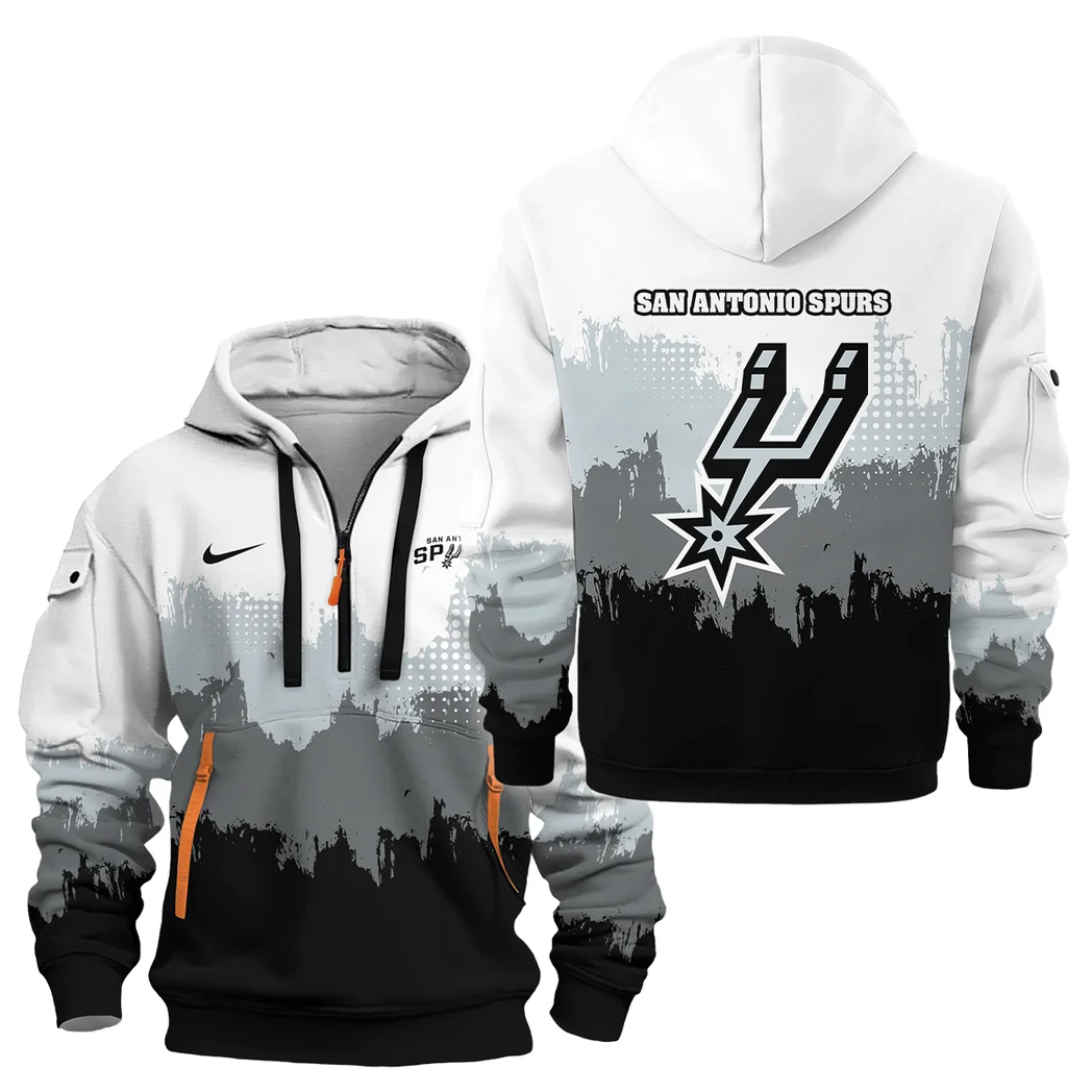 Basketball Hoodie Half Zipper NBA 2025 For Fan Basketball HVN1094SAS062625HODZ
