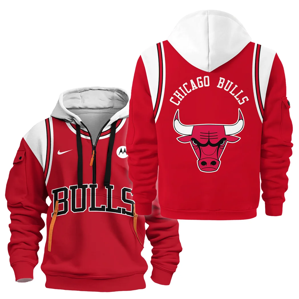 Basketball Hoodie Half Zipper NBA 2025 For Fan Basketball HVN1095CB062725HODZ
