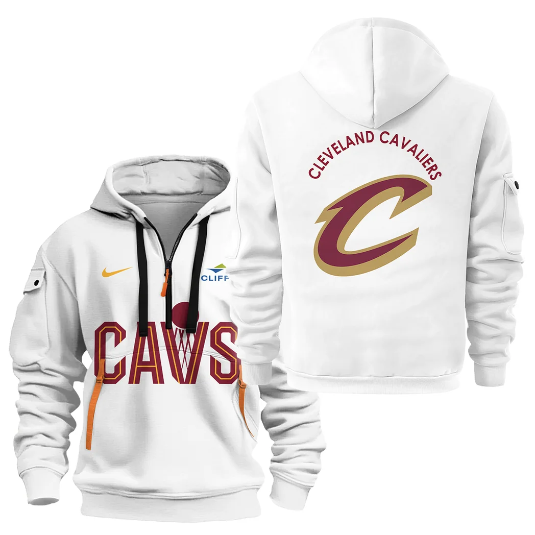 Basketball Hoodie Half Zipper NBA 2025 For Fan Basketball HVN1095CC062725HODZ