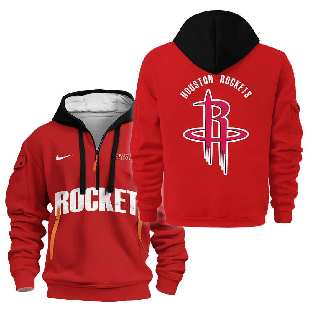 Basketball Hoodie Half Zipper NBA 2025 For Fan Basketball HVN1095HR062725HODZ