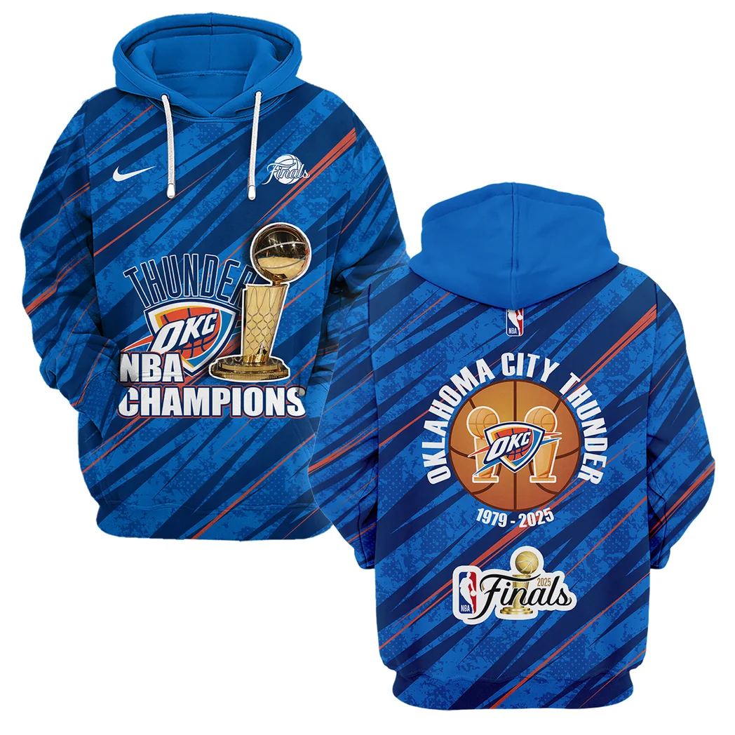 Basketball Hoodie NBA 2025 For Fan Basketball HVN1090OKC062425HOD