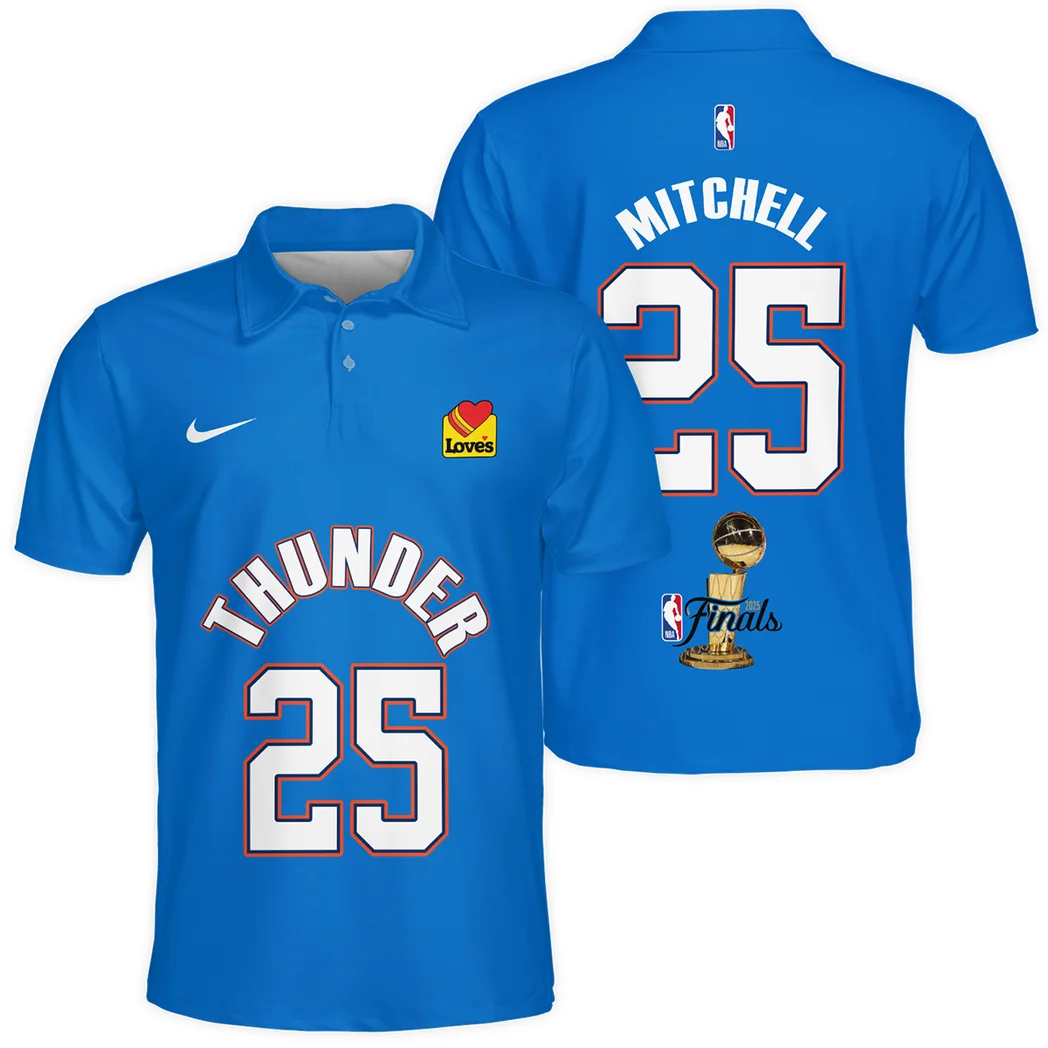 Basketball Player Polo Shirt NBA 2025 For Fan Basketball Player HVN1087AM062325POS