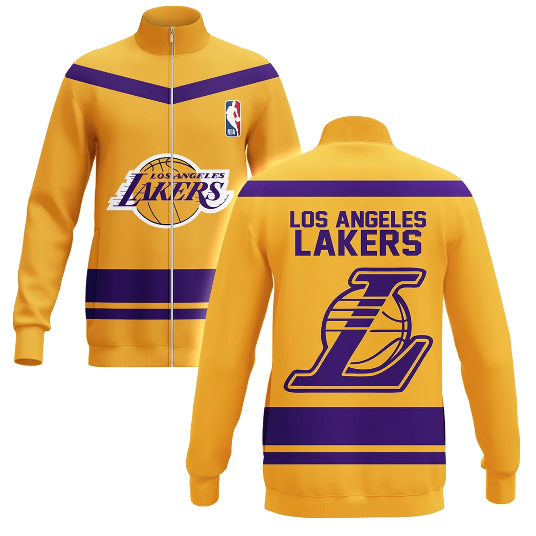 Basketball Stand Collar Jacket NBA 2025 For Fan Basketball HVN1055LAL060725SCJ