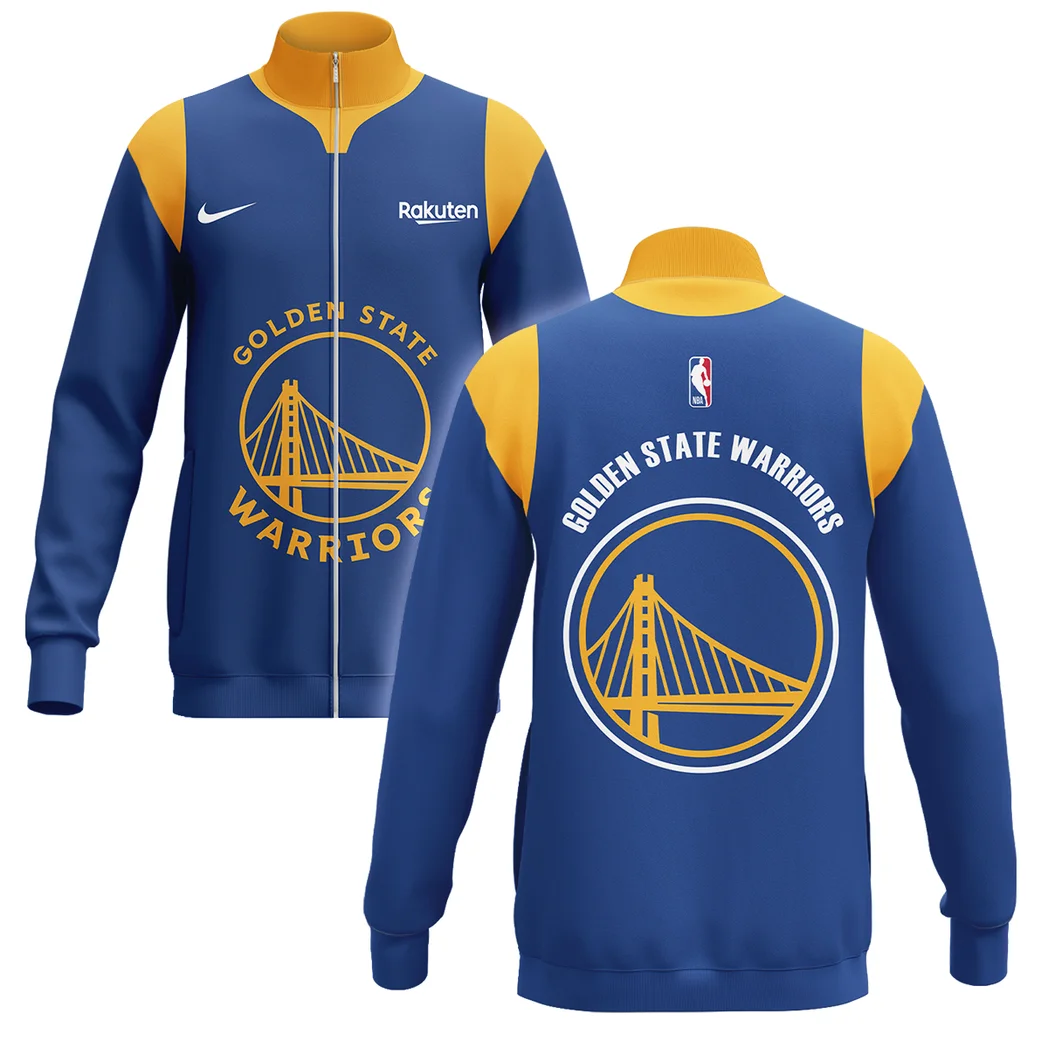 Basketball Stand Collar Jacket NBA 2025 For Fan Basketball HVN1095GSW062725SCJ