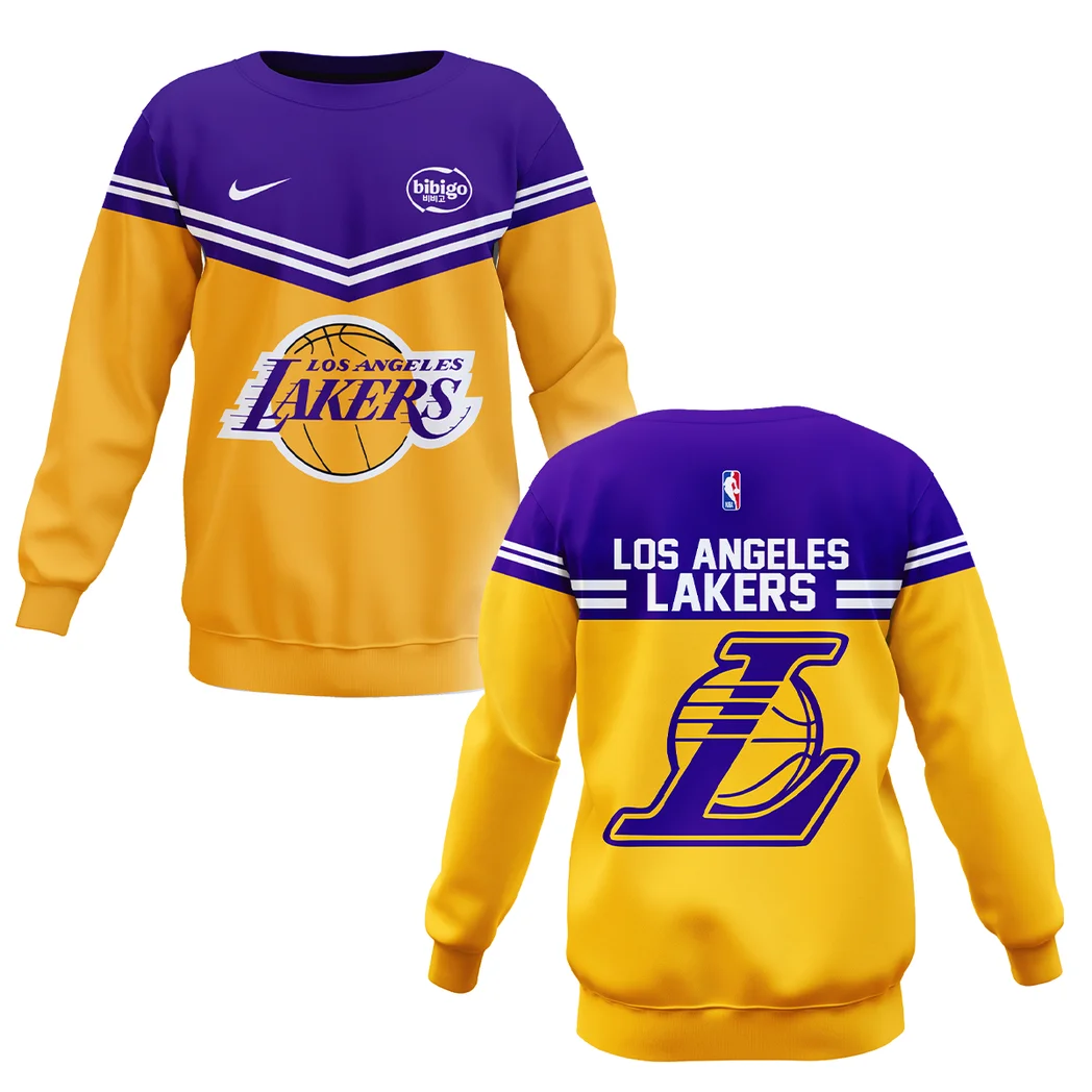 Basketball Sweatshirt NBA 2025 For Fan Basketball HVN1060LAL061125SW