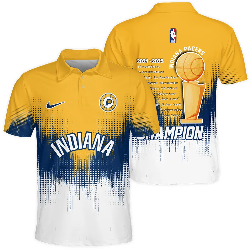 Basketball Team Polo Shirt NBA 2025 For Fan Basketball Team HVN1078PER061925POS