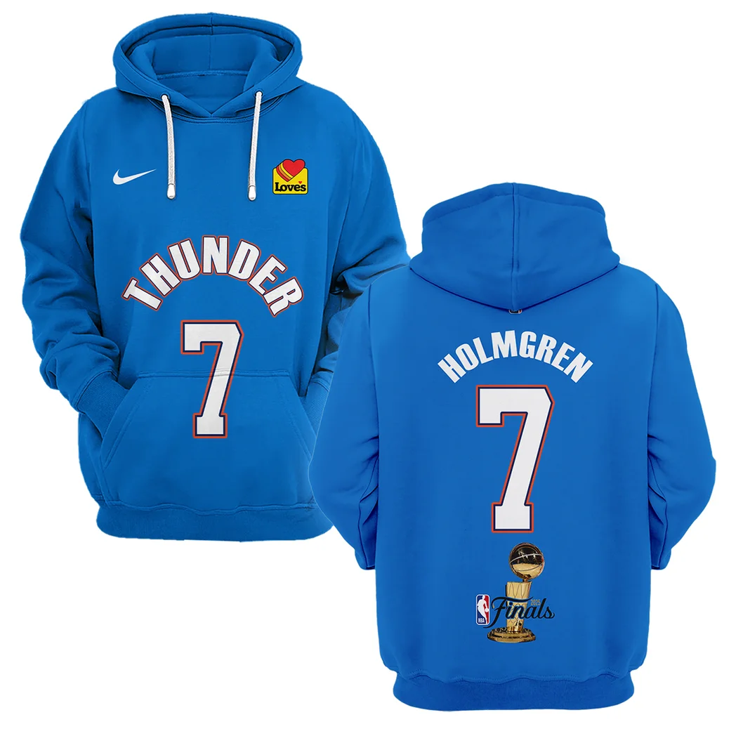 Chet Holmgren Hoodie NBA 2025 For Fan Chet Holmgren HVN1087CH062325HOD
