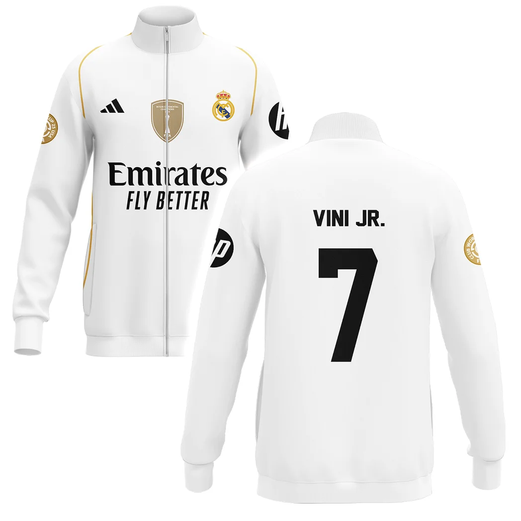 Fans Gift Sport Stand Collar Jacket  For Fan Football HVN1100VJ070125SCJ