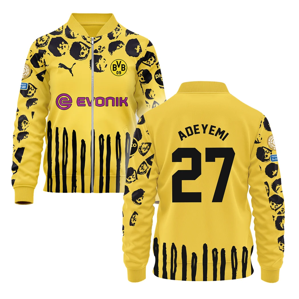 Football Bomber Jacket  For Fan HVN1101KA070125BOB