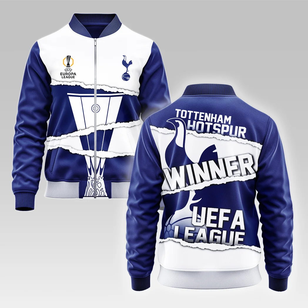 Football Bomber Jacket UEFA League 2025 For Fan Football HVN1022C2TTH052625