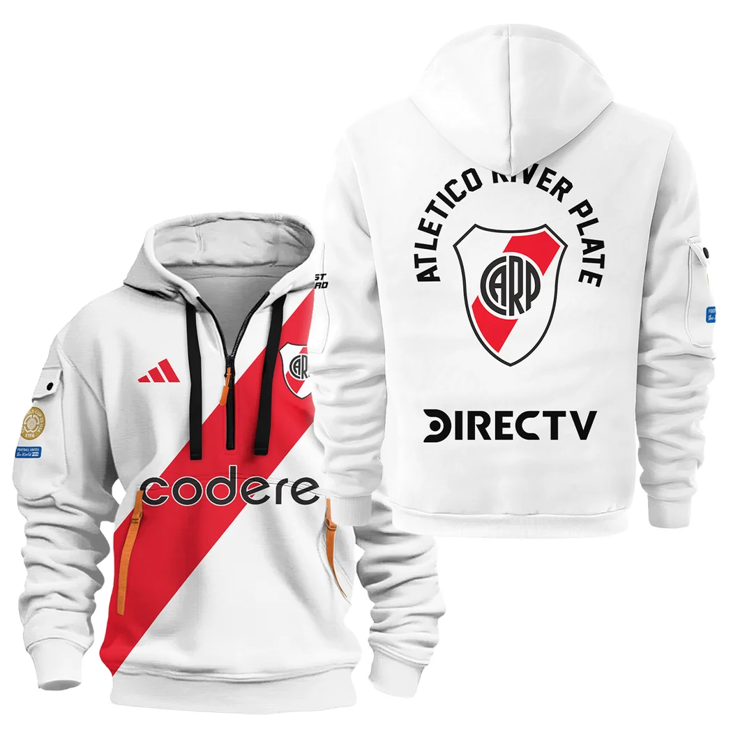 Football Hoodie Half Zipper Club WC 2025 For Fan Football HVN1059ARP061425HODZ