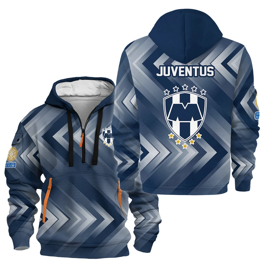 Football Hoodie Half Zipper Club WC 2025 For Fan Football HVN1064MO061425HODZ