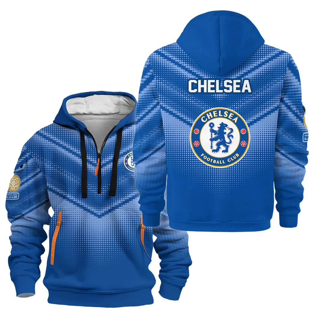 Football Hoodie Half Zipper Club WC 2025 For Fan Football HVN1065CH061625HODZ
