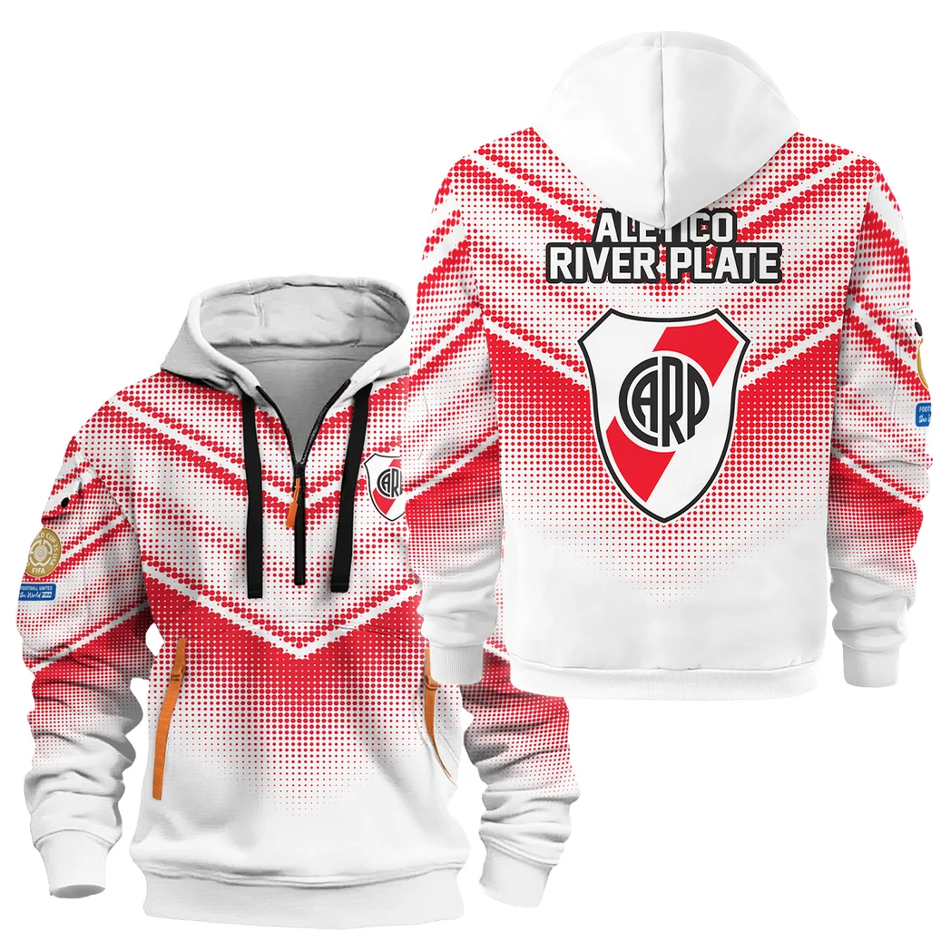 Football Hoodie Half Zipper Club WC 2025 For Fan Football HVN1065RP061625HODZ