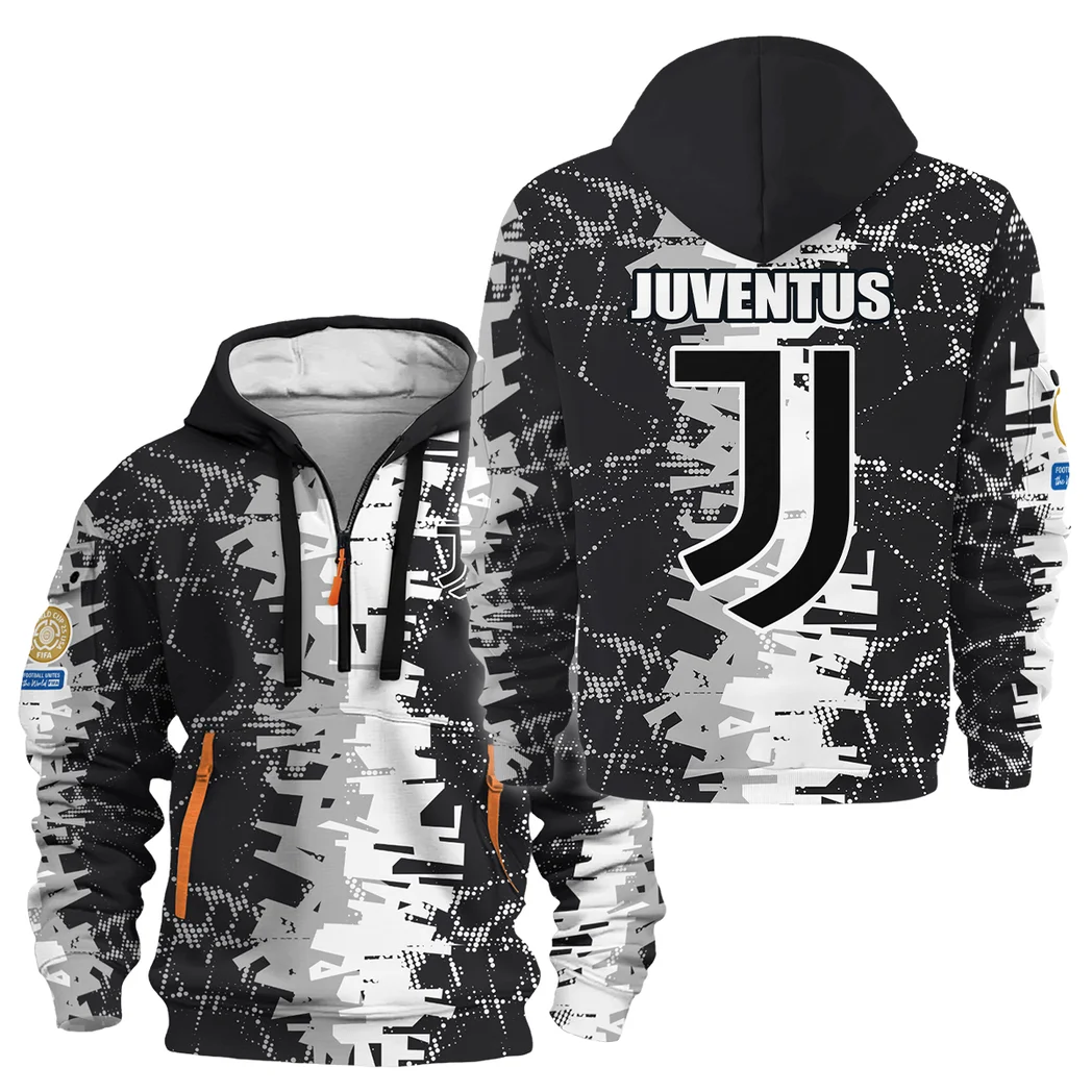 Football Hoodie Half Zipper Club WC 2025 For Fan Football HVN1082JU062125HODZ