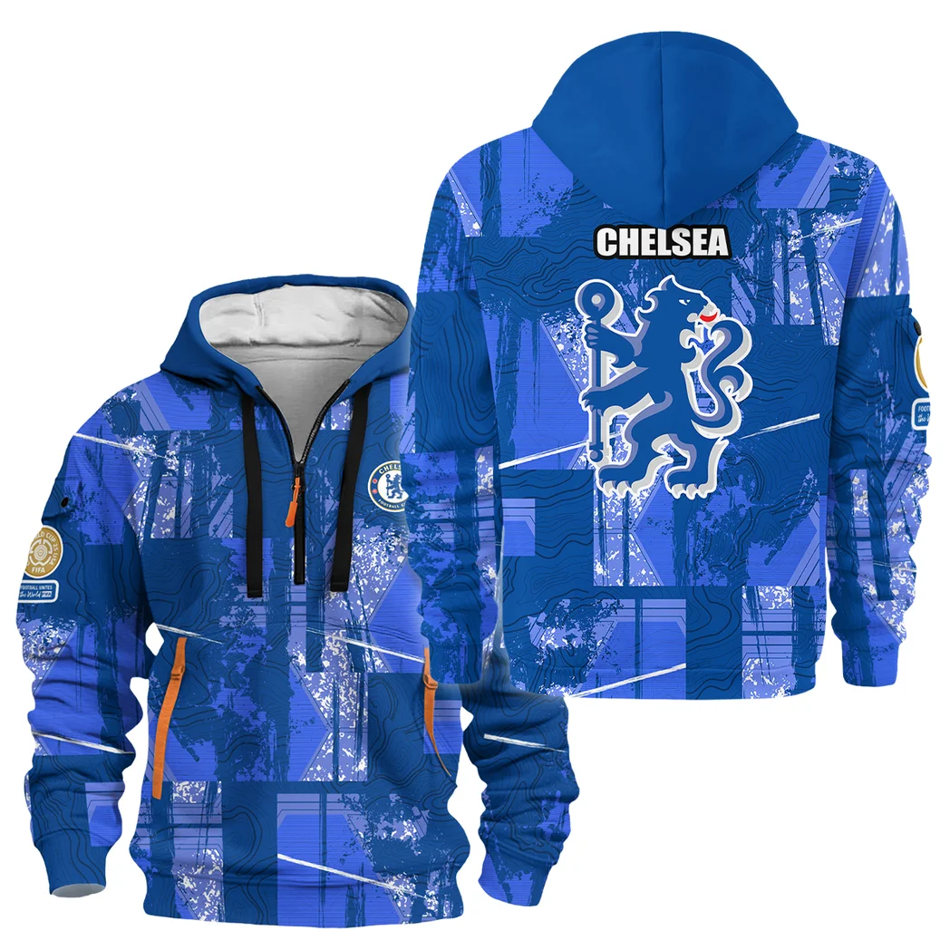 Football Hoodie Half Zipper Club WC 2025 For Fan Football HVN1083CH062325HODZ