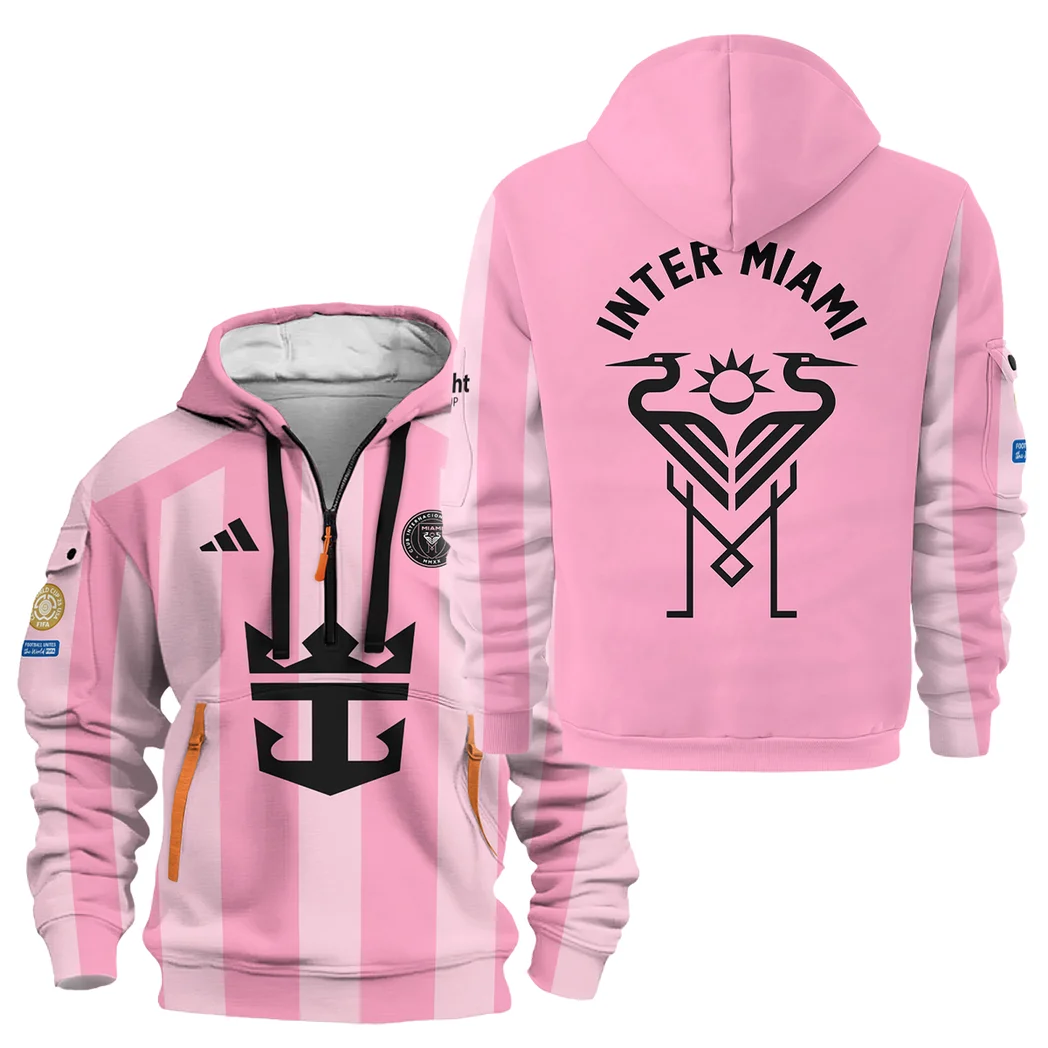 Football Hoodie Half Zipper Club World Cup 2025 For Fan Football HVN1099IM070125HODZ