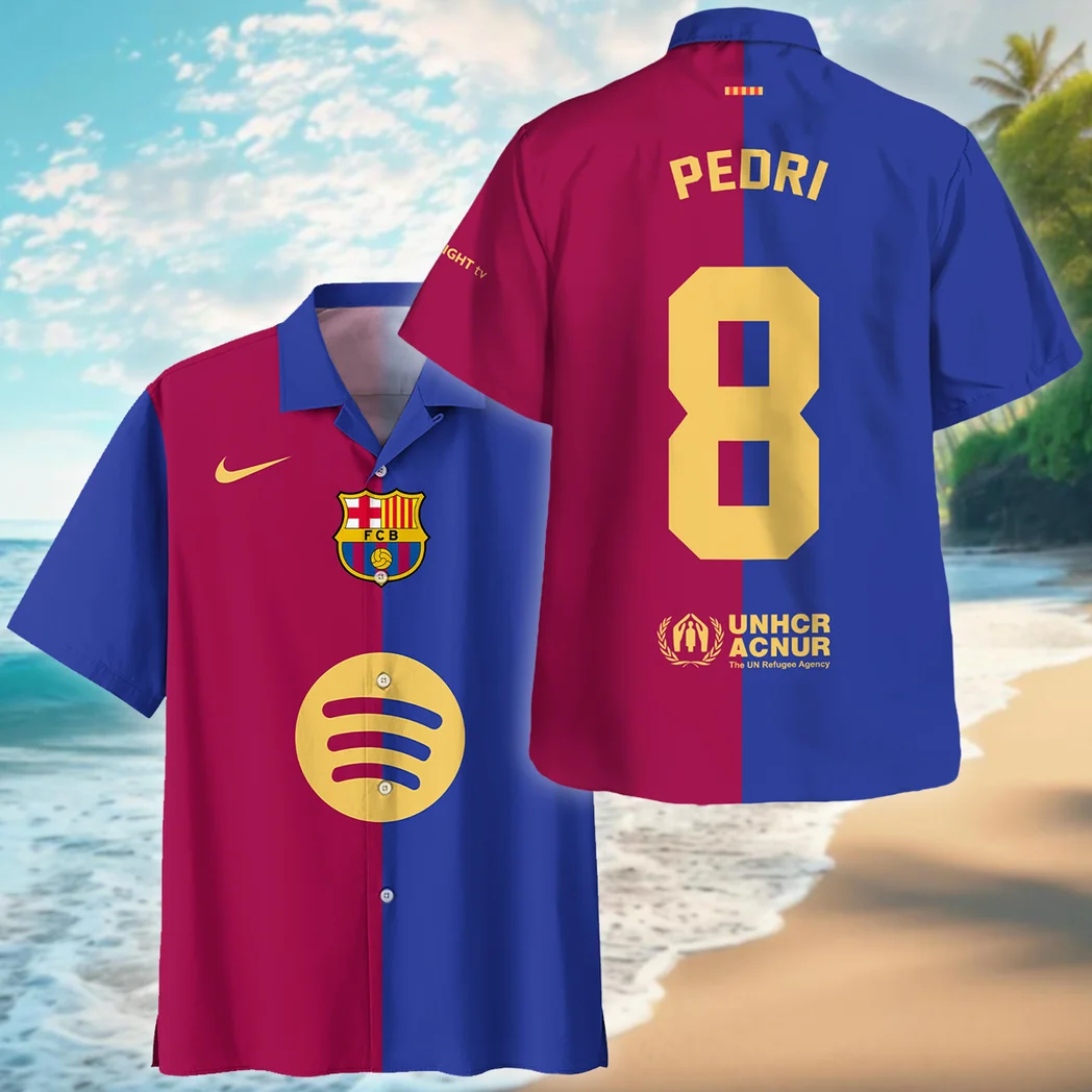 Football Player Hawaiian Shirt La Liga 2025 For Fan Football Player HVN1010BPE05162025