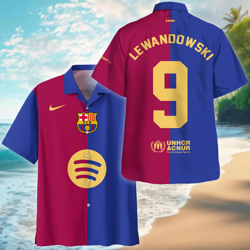 Football Player Hawaiian Shirt La Liga 2025 For Fan Football Player HVN1010BRL05162025