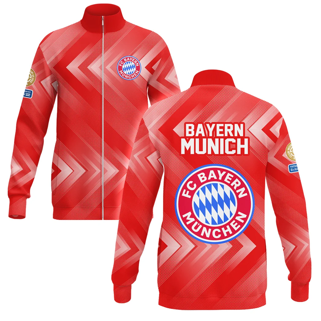 Football Stand Collar Jacket Club WC 2025 For Fan Football HVN1064BM061425SCJ