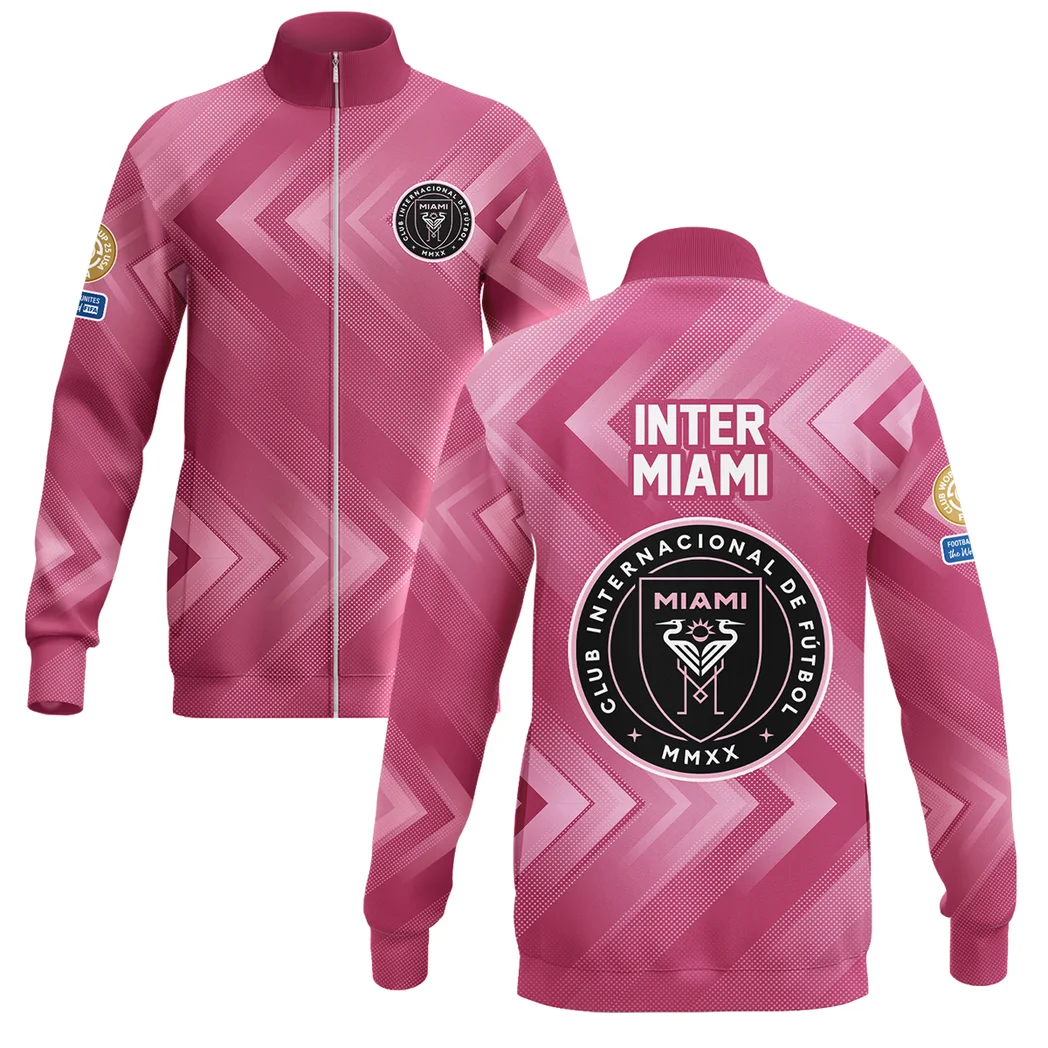 Football Stand Collar Jacket Club WC 2025 For Fan Football HVN1064IM061425SCJ