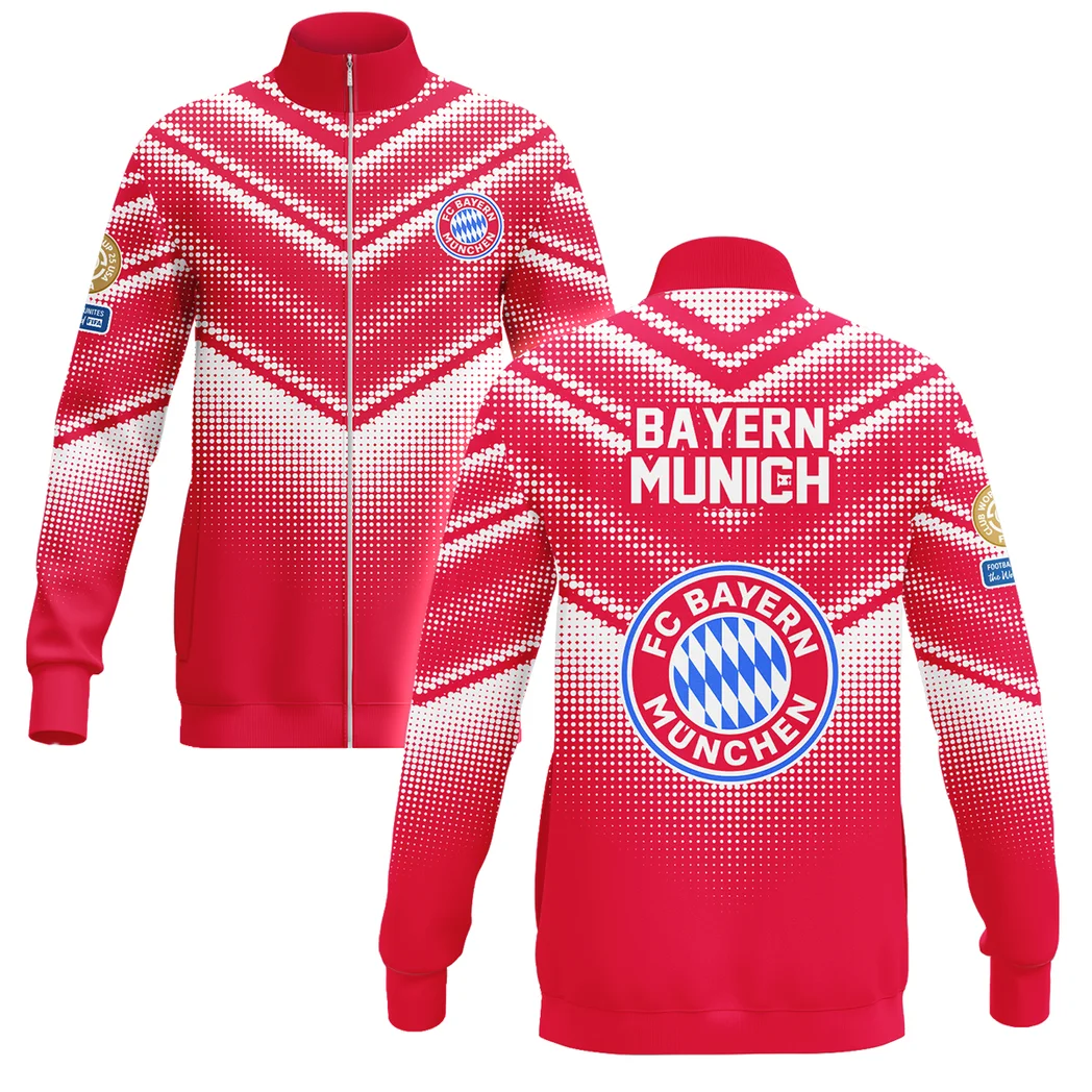 Football Stand Collar Jacket Club WC 2025 For Fan Football HVN1065BM061625SCJ
