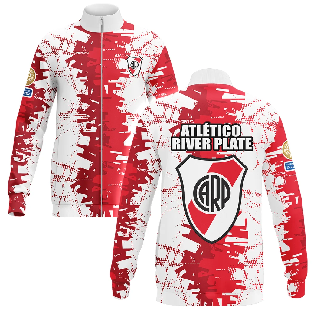 Football Stand Collar Jacket Club WC 2025 For Fan Football HVN1082RP062125SCJ