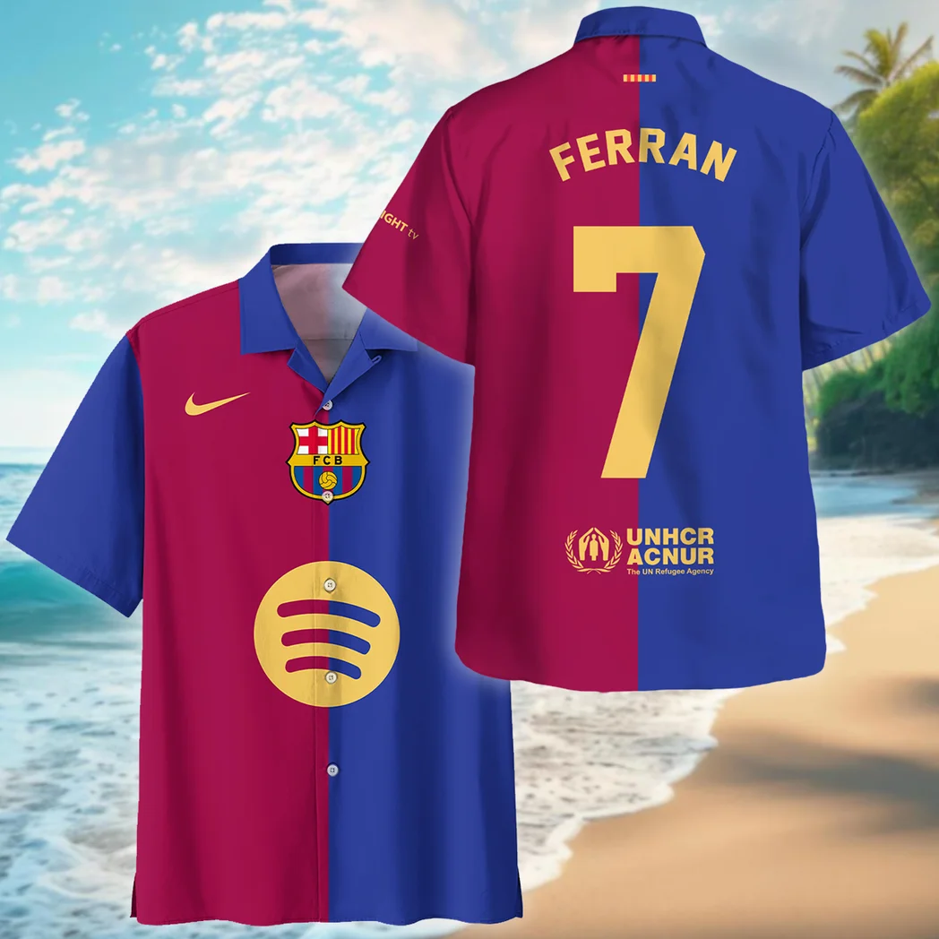 Football Star Hawaiian Shirt La Liga 2025 For Fan Football Star HVN1010BFT05162025