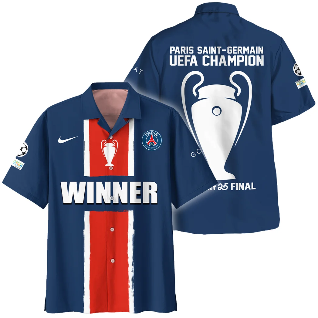 Football Star Hawaiian shirt UEFA Champion 2025 For Sport Fans HVN1036C1060225HAW