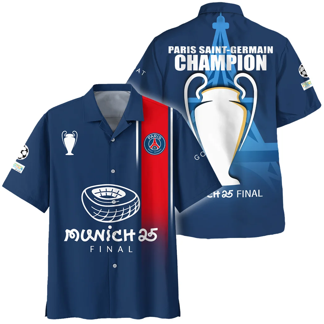 Football Star Hawaiian shirt UEFA Champion 2025 For Sport Fans HVN1041C1060325HAW