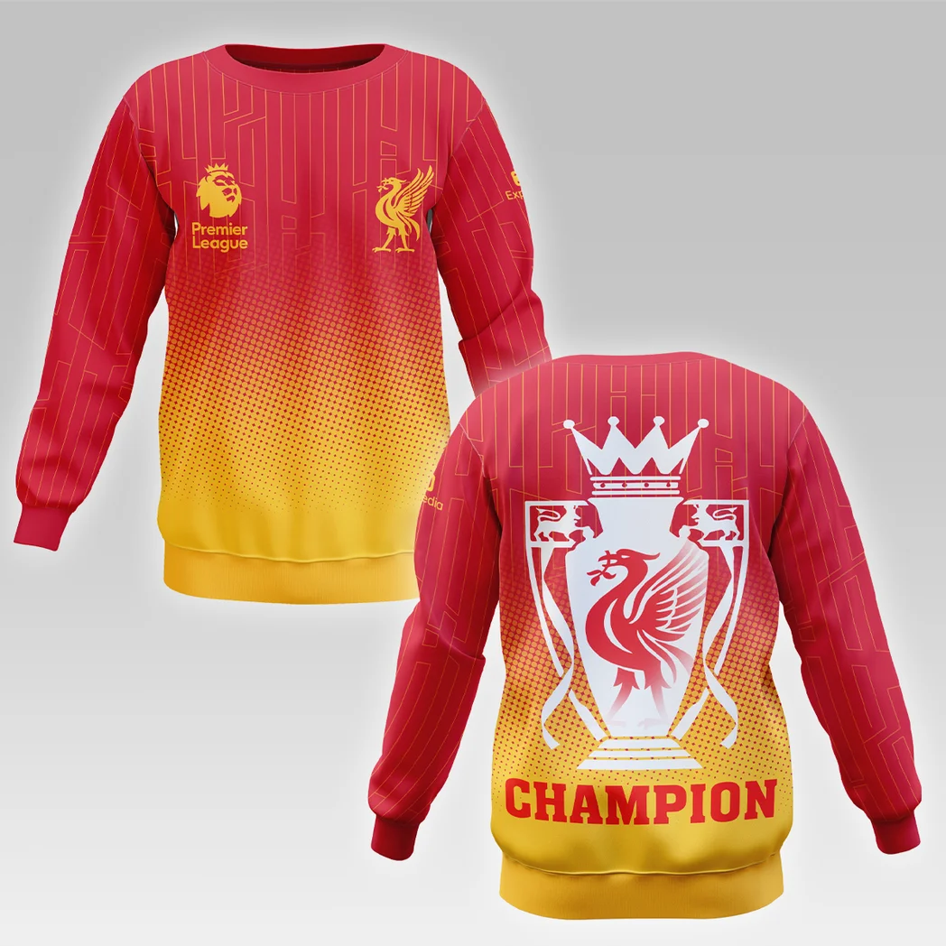 Football Sweatshirt Premier League 2025 For Fan Football HVN1024EPLWIN052725SW