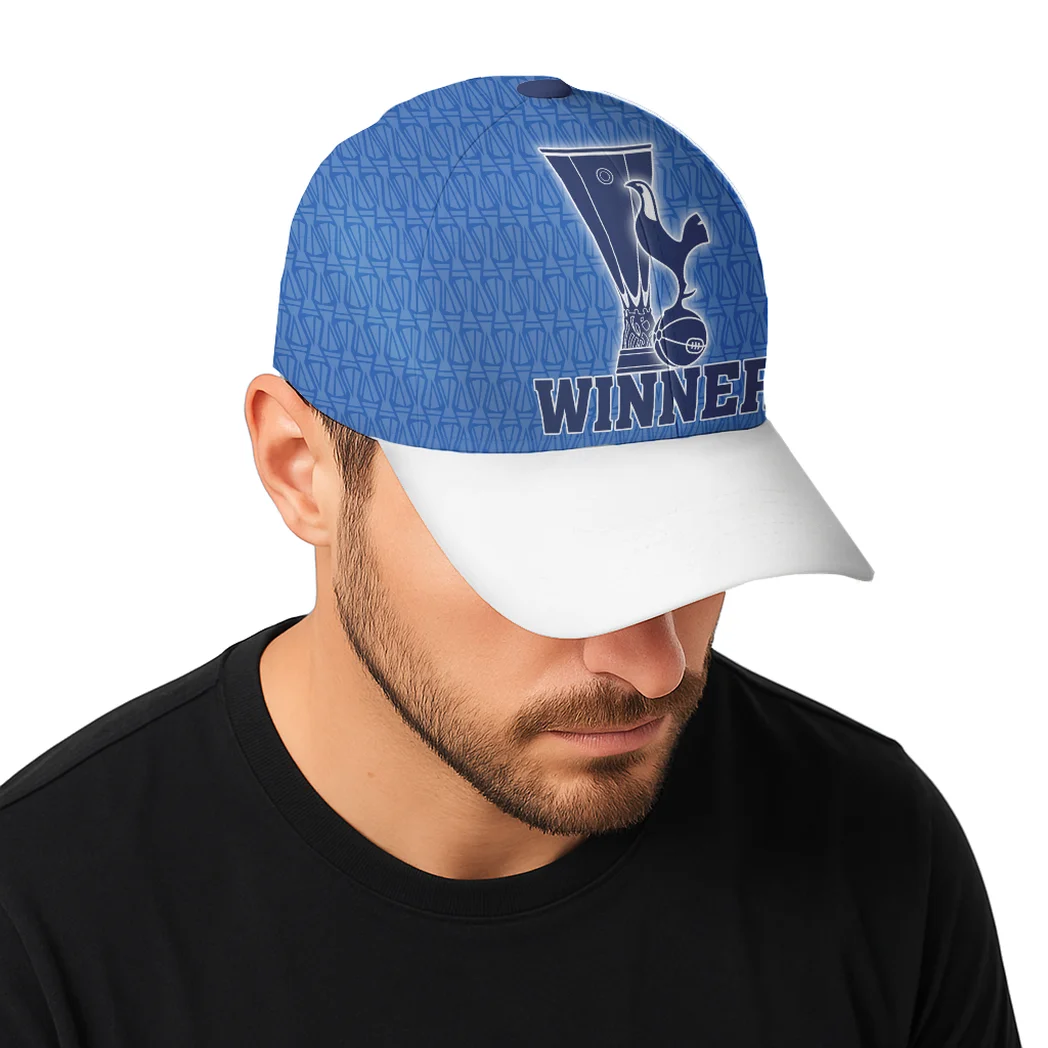 Football Team Classic Cap UEFA League 2025 For Sport Fans Cyan HVN1020CYAN052625CAP