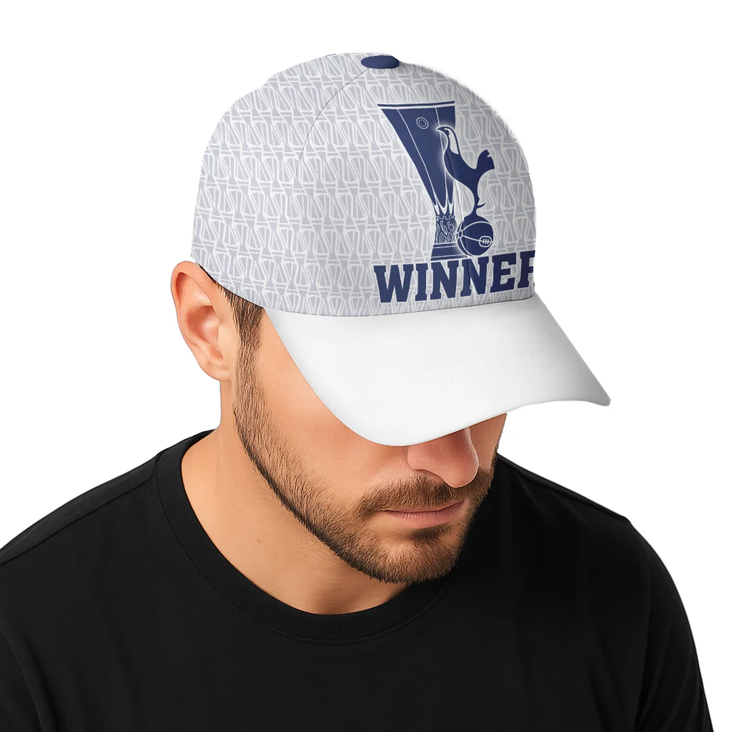 Football Team Classic Cap UEFA League 2025 For Sport Fans White HVN1020WHITE052625CAP